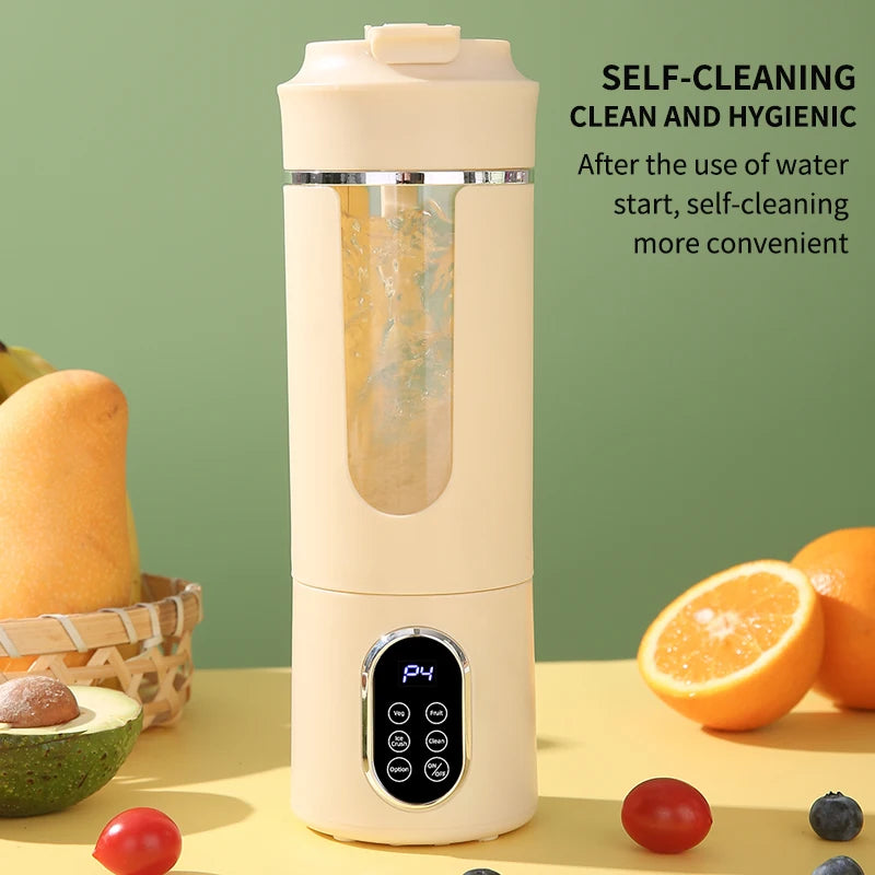 Portable USB Rechargeable Juicer Blender – Smoothies, Milkshakes & Fruit Juice