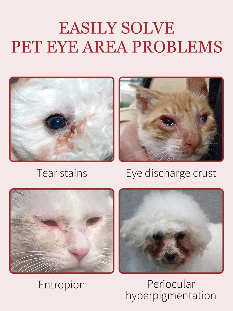 Pet Tear Stain Cleansing Balm for Dogs & Cats
