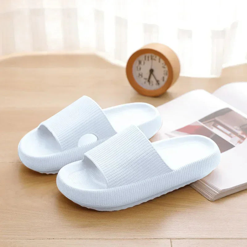 EVA Thick Sole Cloud Comfort Slippers – 4cm Cushioned Sole | Unisex | 11 Colors | Sizes 34–47