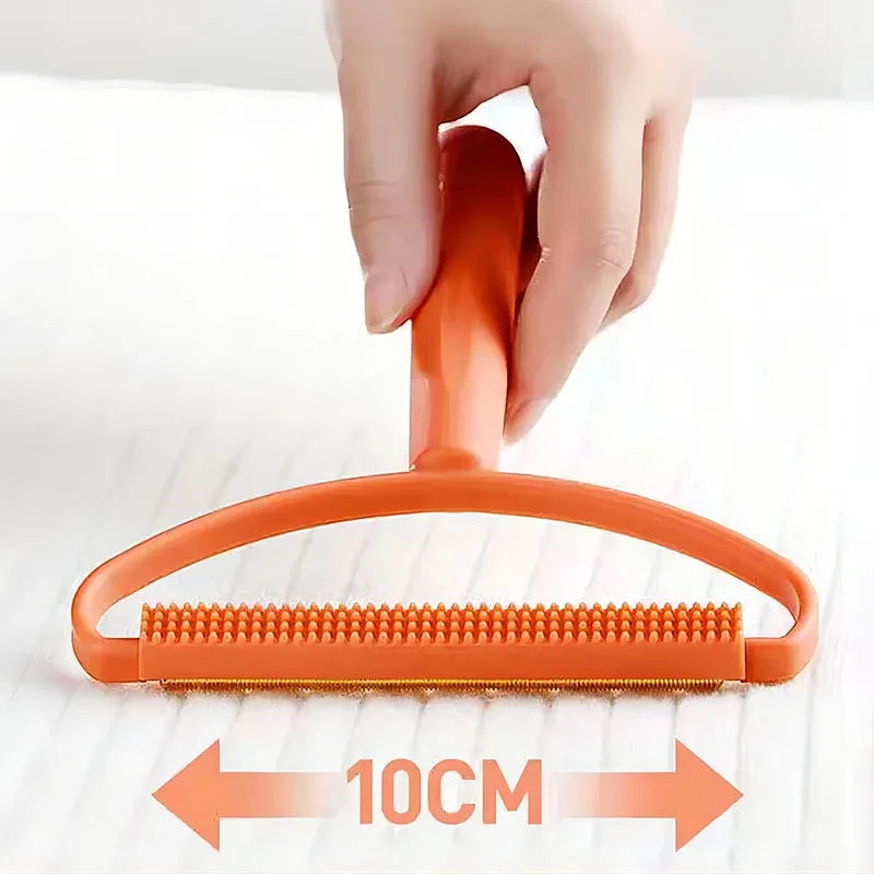 Double-Sided Lint Remover & Fabric Shaver – Copper Blade | Removes Pet Hair & Lint | Clothes & Furniture