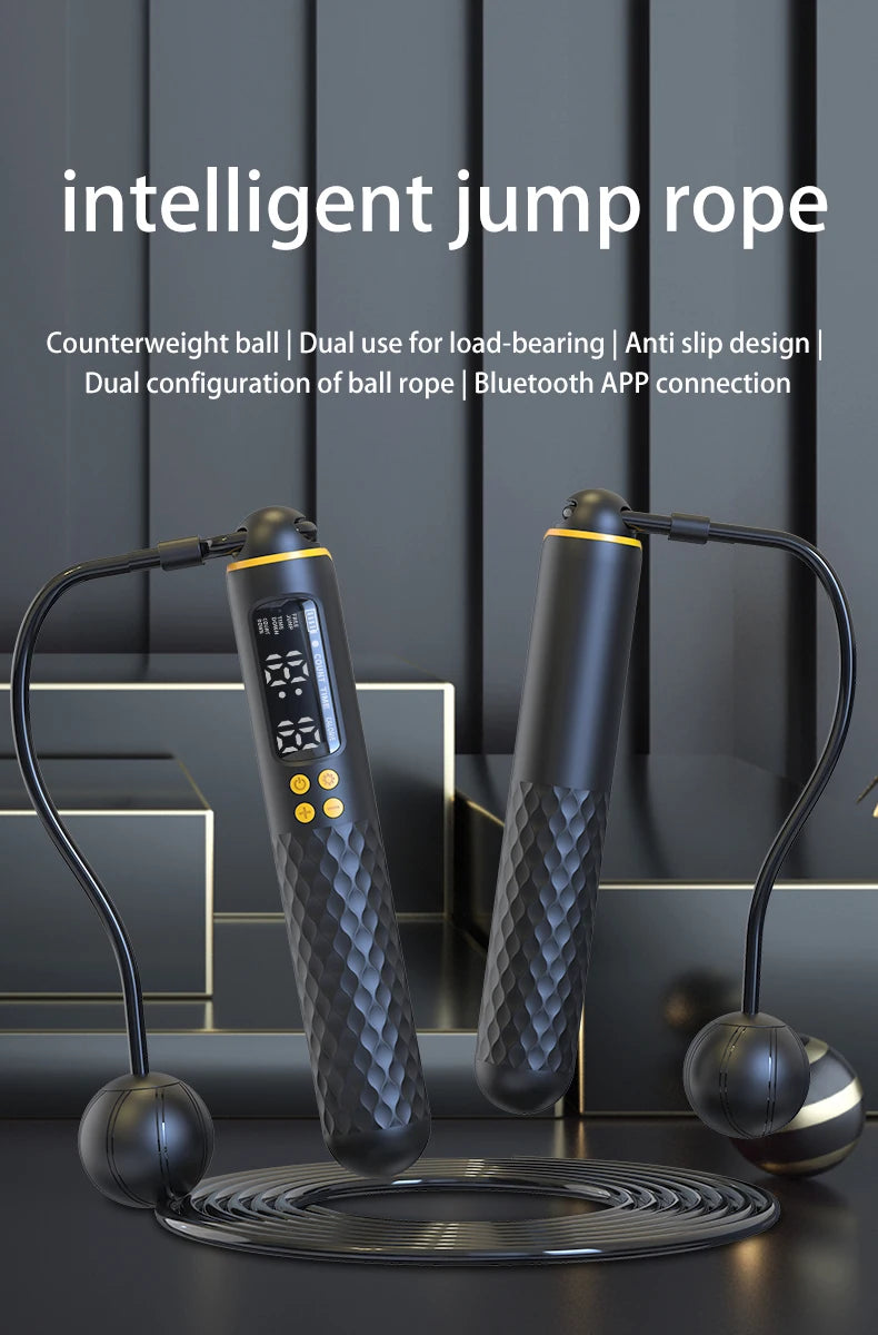 Rechargeable Digital Jump Rope with Calorie Counter