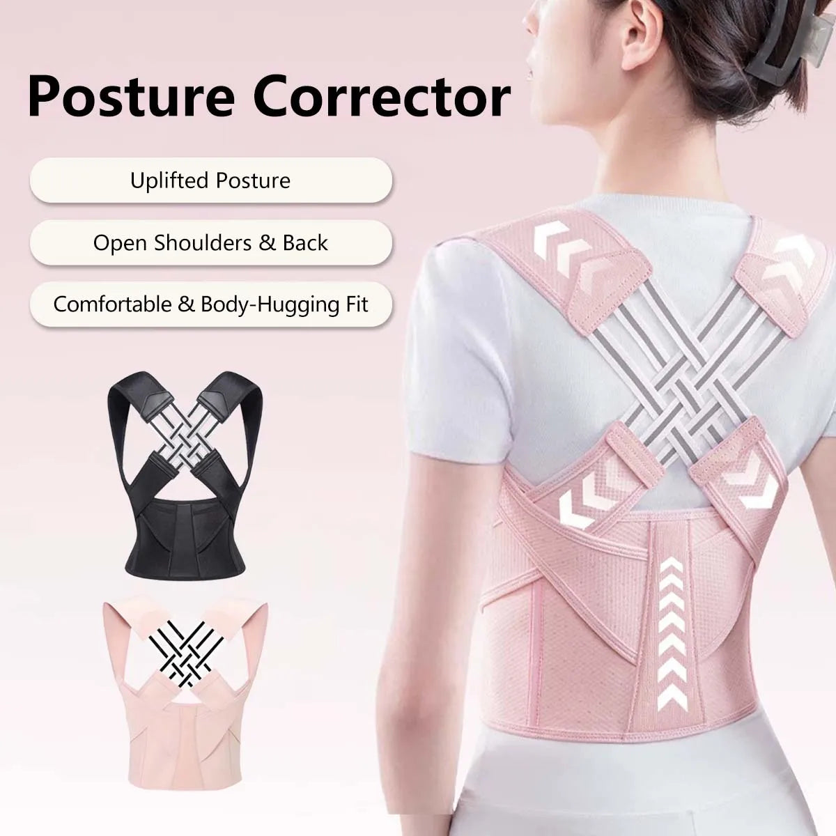 Adjustable Posture Support Belt – Unisex Back & Waist Brace