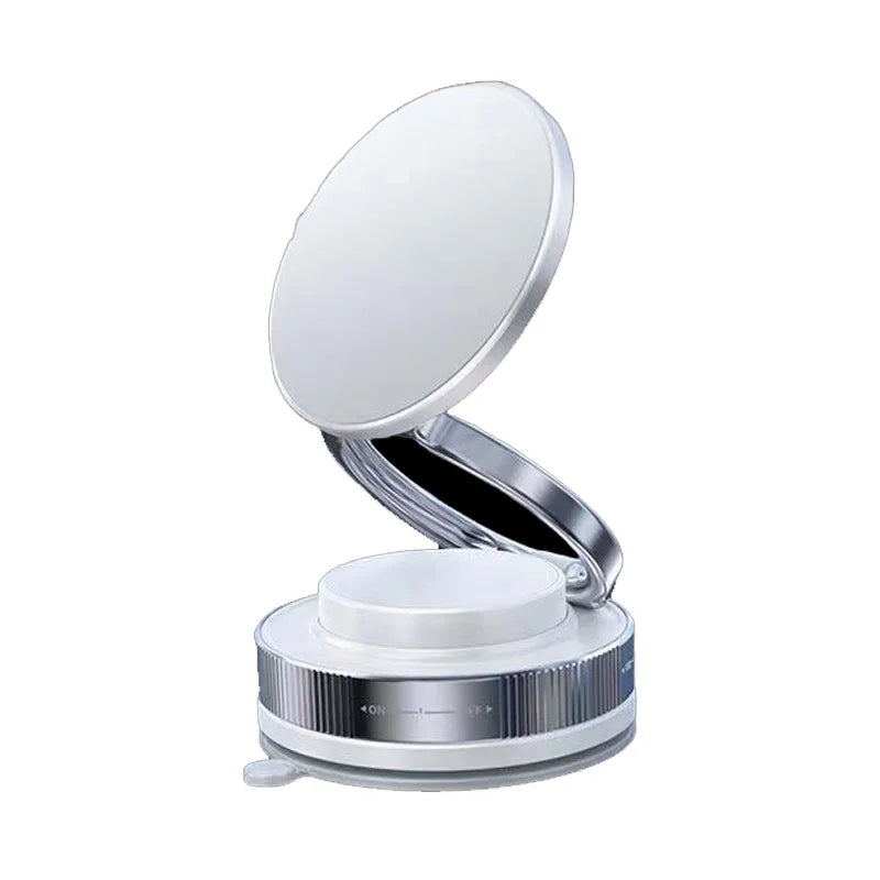 Magnetic Car Phone Mount with Suction Cup – 16 Magnets | 360° Rotation | Dashboard & Windshield | Universal Fit | White & Black