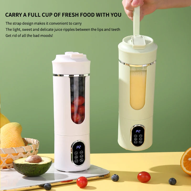 Portable USB Rechargeable Juicer Blender – Smoothies, Milkshakes & Fruit Juice