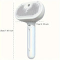 2-in-1 Pet Grooming Mist Comb & Self-Cleaning Dematting Brush