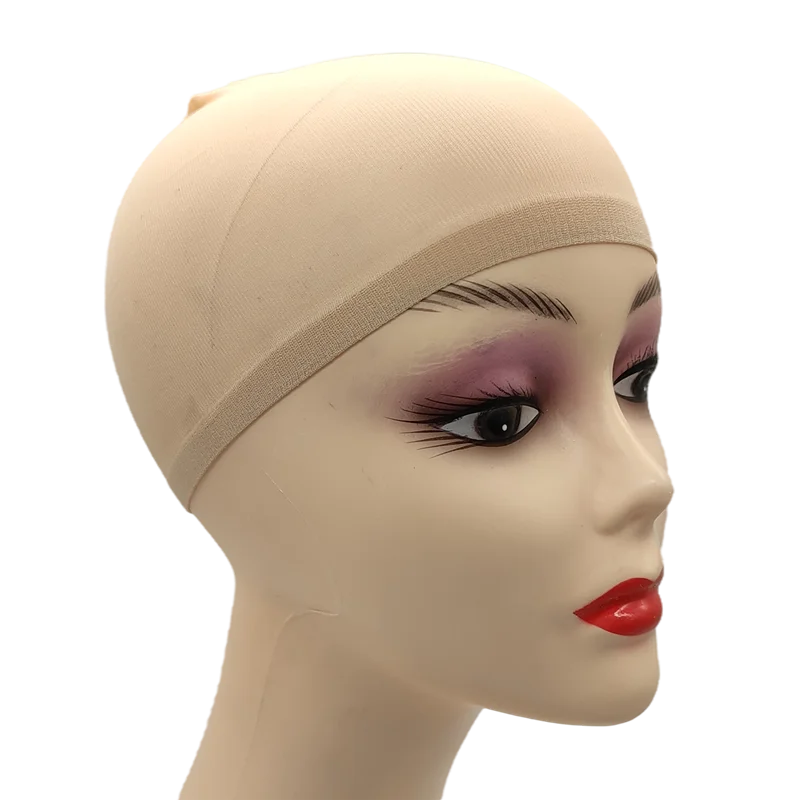 Stretch Mesh Dome Wig Cap – 2 Pack | Breathable Nylon | 6 Shades | Universal Fit