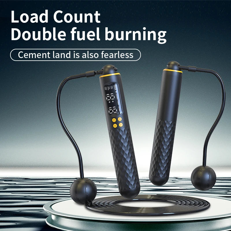 Rechargeable Digital Jump Rope with Calorie Counter