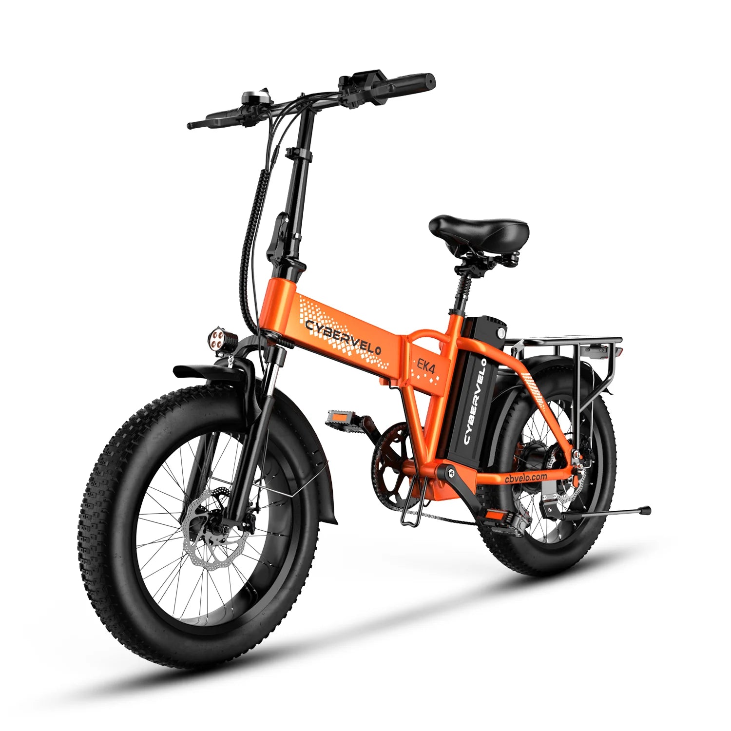 Cybervelo Foldable Fat Tire Electric Bike – 1000W