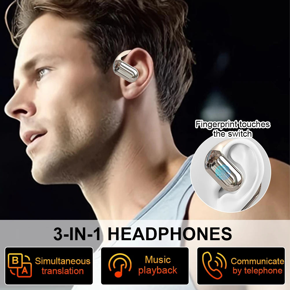 3-in-1 Real-Time Translation Earbuds