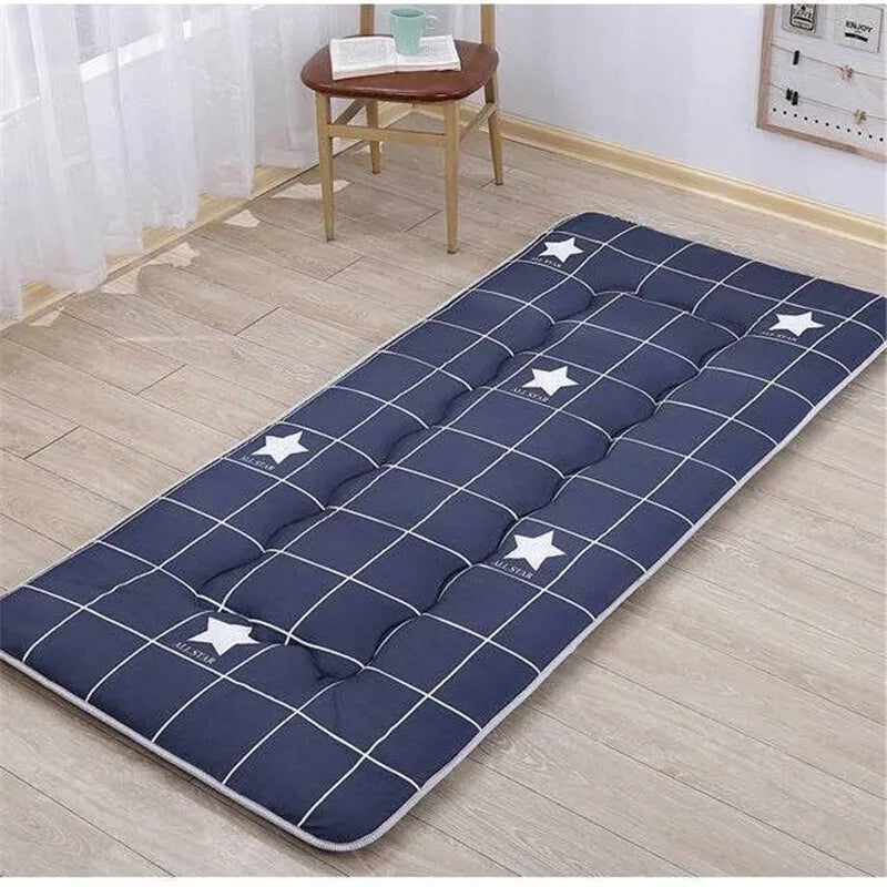 Thick Foldable Mattress Topper – Breathable Soft Bed Pad