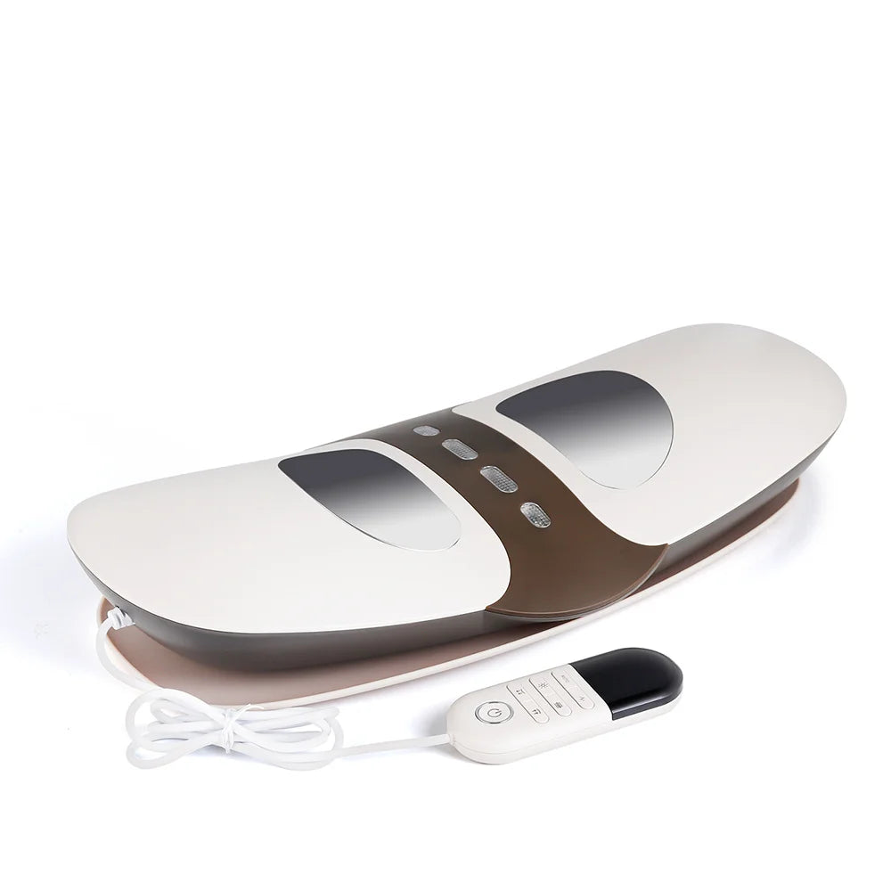 Electric Lumbar Vibration Massager – Adjustable Back Support