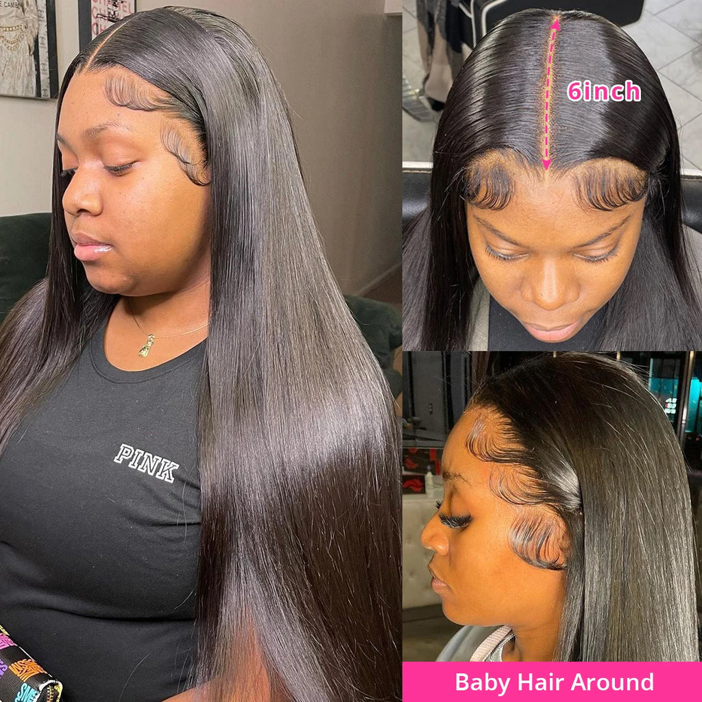 HD Lace Frontal Wig - 13x6/13x4/4x4 Transparent Lace Human Hair Wig
