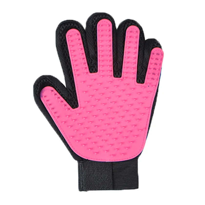2-Sided Pet Grooming Glove – De-Shedding & Bathing Mitt