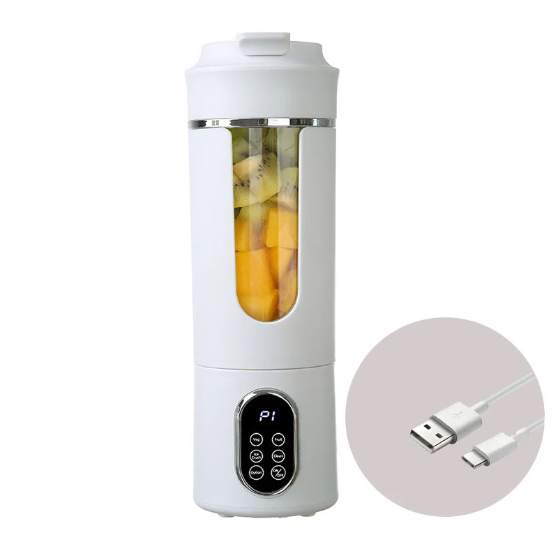 Portable USB Rechargeable Juicer Blender – Smoothies, Milkshakes & Fruit Juice