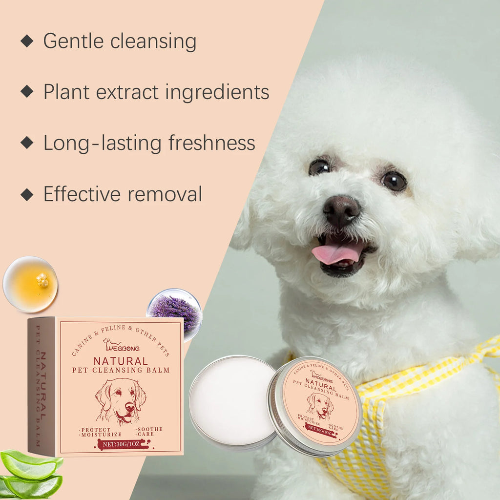 Pet Tear Stain Cleansing Balm for Dogs
