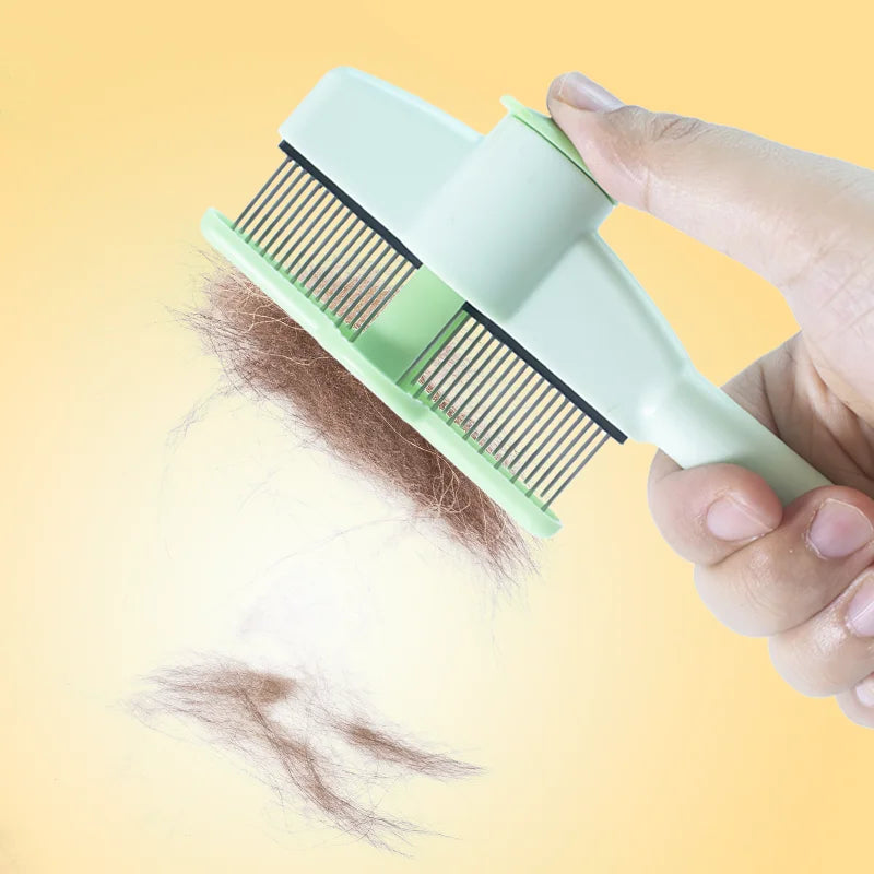 Pet Dematting Comb & Grooming Brush