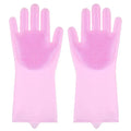 Pet Grooming Silicone Glove – 3,000+ Pin Brush Heads | Hair Removal & Massage | Dogs, Cats & More | Pink, Blue, Green, Purple & Grey