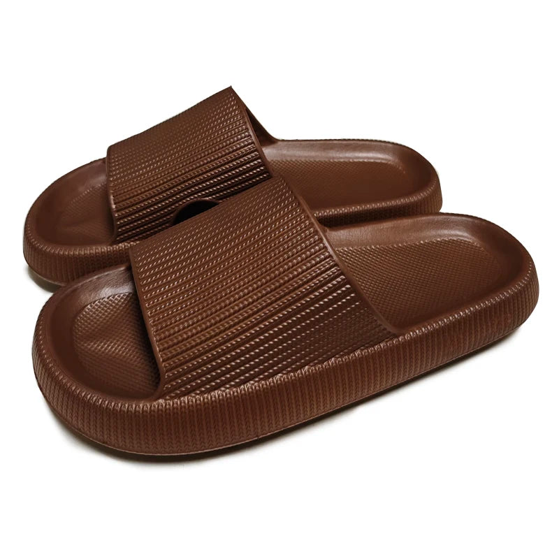 EVA Thick Sole Cloud Comfort Slippers – 4cm Cushioned Sole | Unisex | 11 Colors | Sizes 34–47