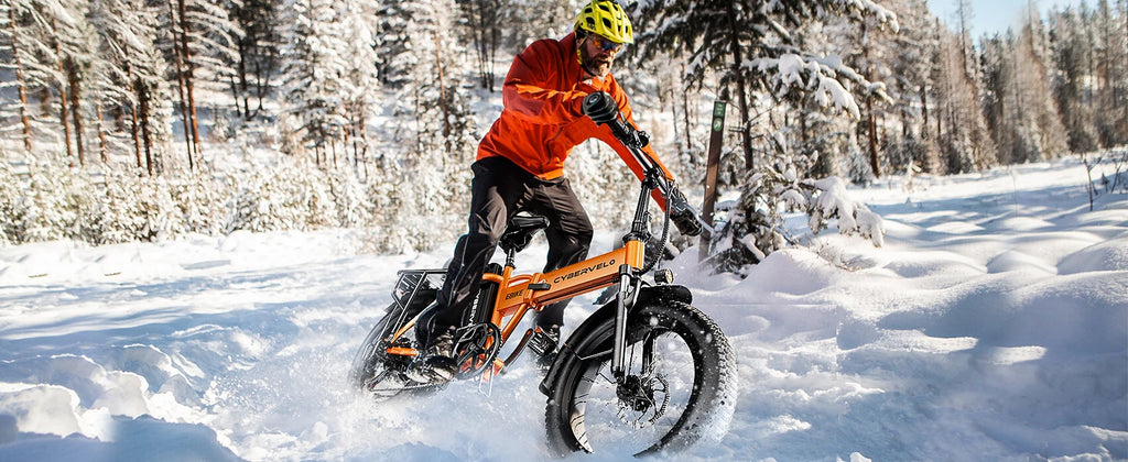 Cybervelo Foldable Fat Tire Electric Bike – 1000W