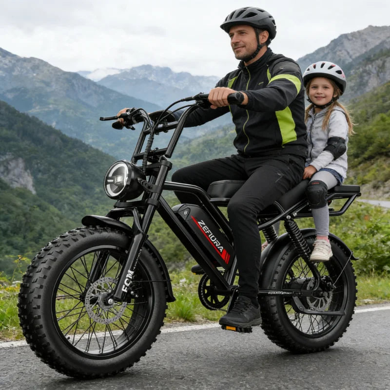 High-Power Electric Bike – Multiple Motor & Battery Options