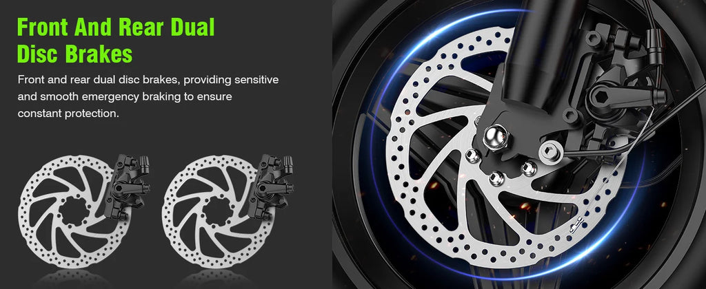 14-Inch Folding Electric Bike with Basket – 48V