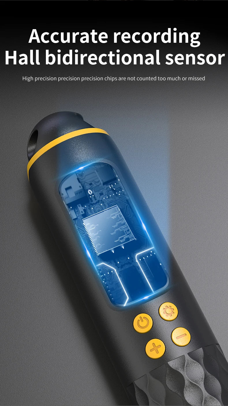 Rechargeable Digital Jump Rope with Calorie Counter