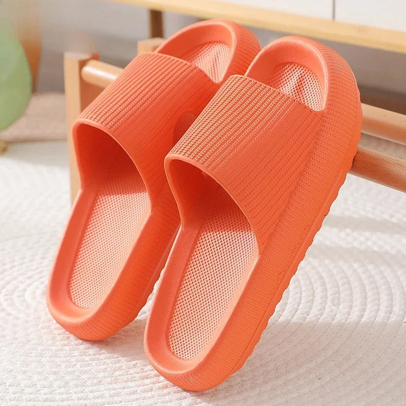 EVA Thick Sole Cloud Comfort Slippers – 4cm Cushioned Sole | Unisex | 11 Colors | Sizes 34–47
