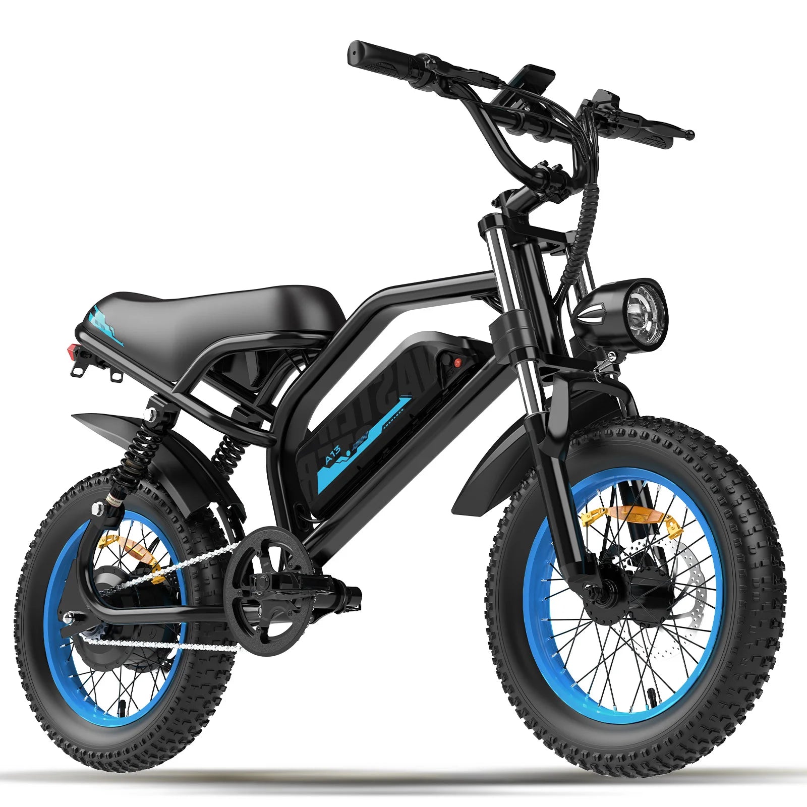 VDL 16-Inch Fat Tire Electric Bike – 800W Peak Motor