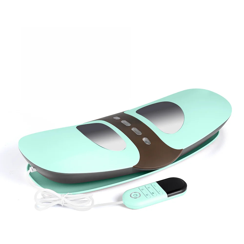 Electric Lumbar Vibration Massager – Adjustable Back Support