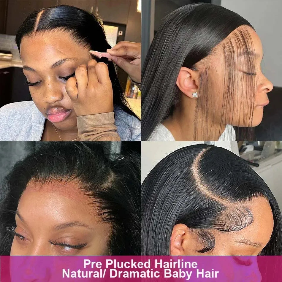 Straightwave HD Lace Front Wig – 100% Brazilian Remy Hair | 13x4 & 13x6 | 150% 180% & 250% Density | 18-40 Inch