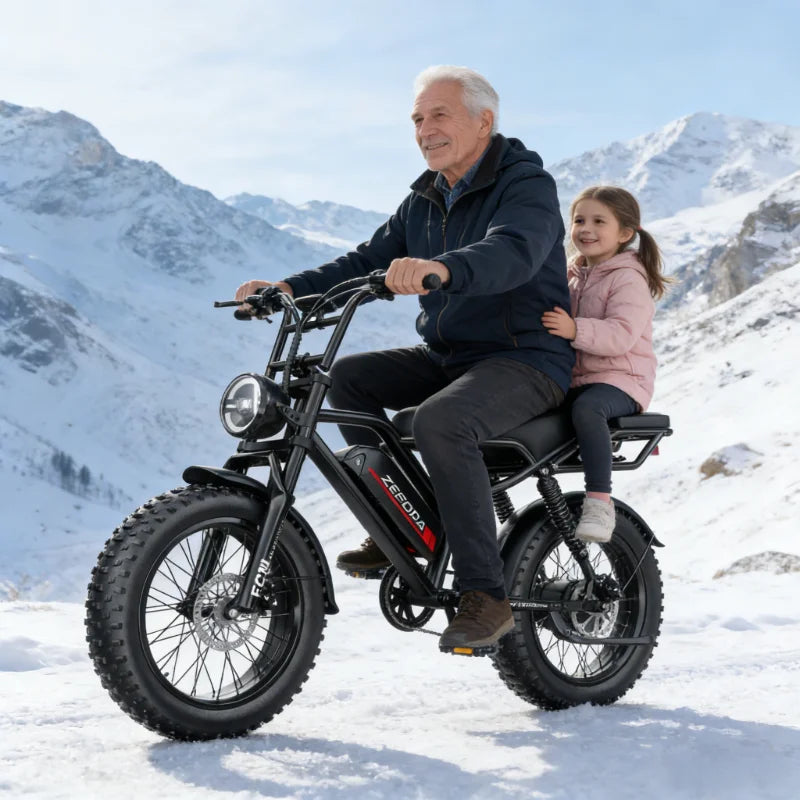 High-Power Electric Bike – Multiple Motor & Battery Options