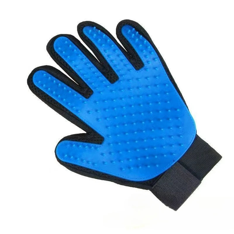 2-Sided Pet Grooming Glove – De-Shedding & Bathing Mitt