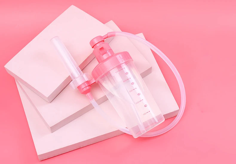 Reusable Personal Rinse Bottle with Interchangeable Nozzles