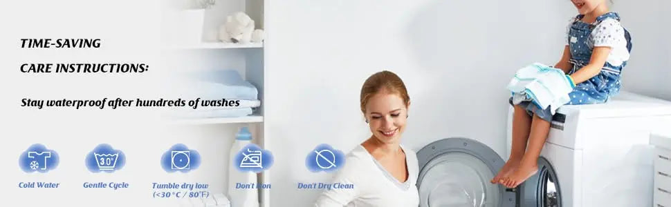 Waterproof Baby Crib Mattress Protector – Fitted & Breathable