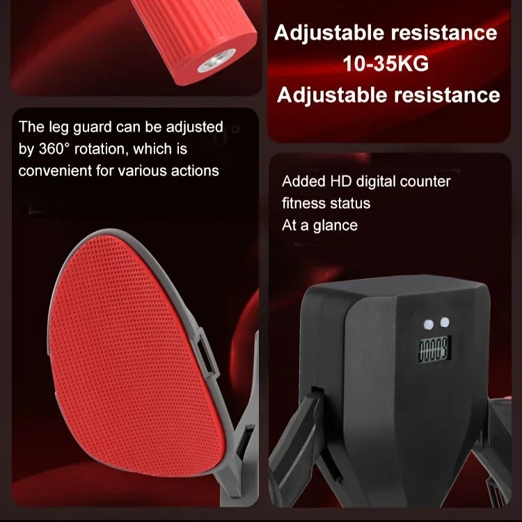 Adjustable Pelvic Floor & Inner-Thigh Exercise Trainer with Display