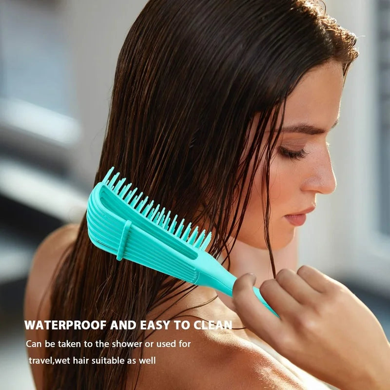 Detangling Scalp Massage Brush for Curly & Thick Hair