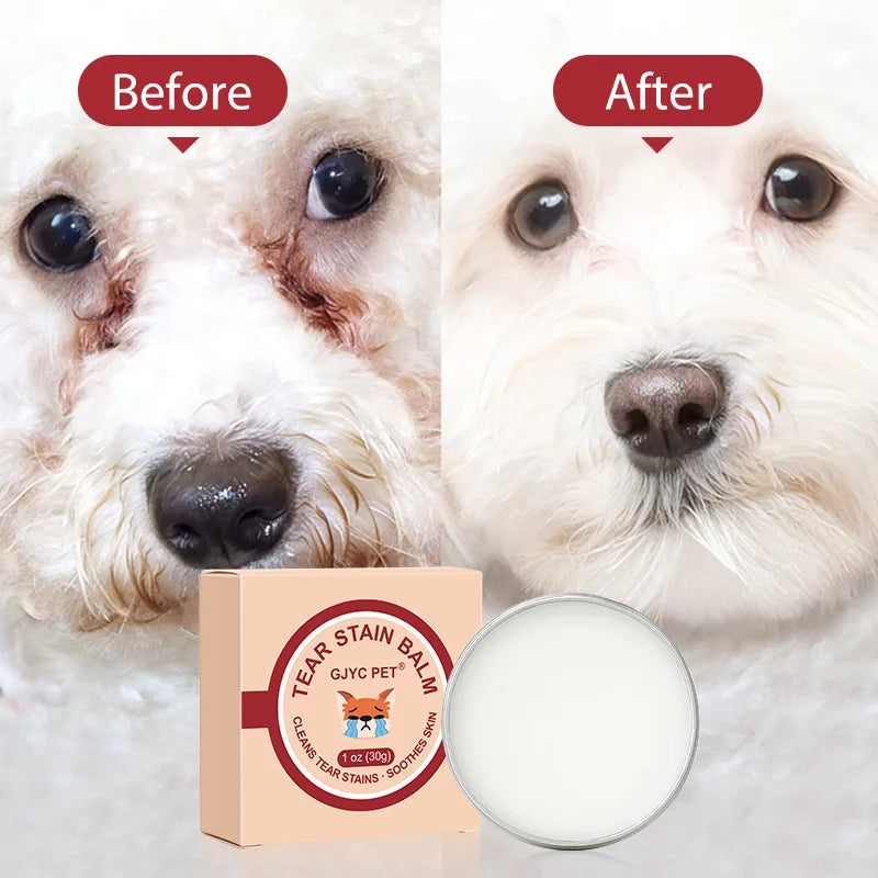 Pet Tear Stain Cleansing Balm for Dogs & Cats