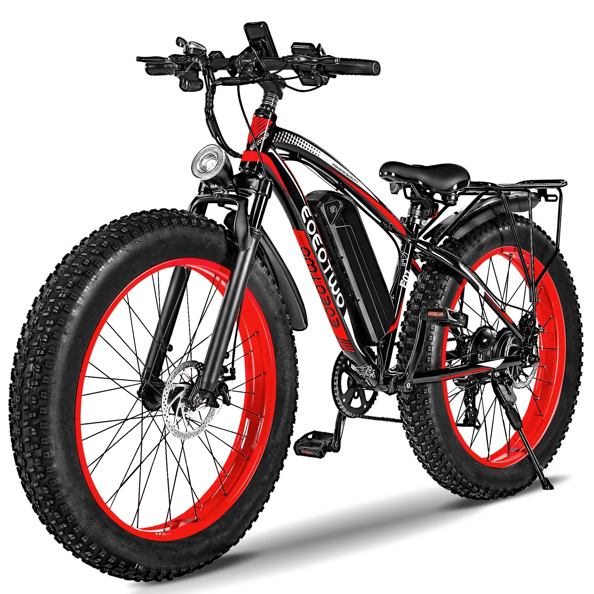 1500W Fat Tire Electric Mountain Bike – 48V 15Ah Battery