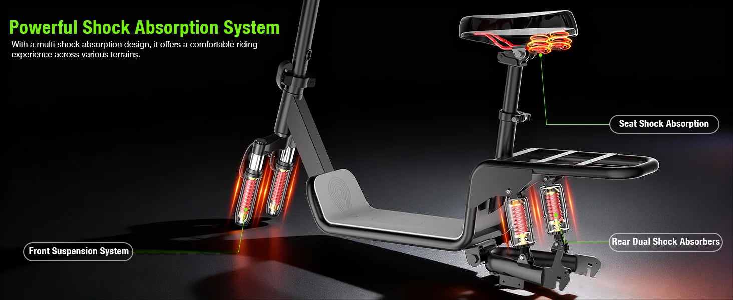 14-Inch Folding Electric Bike with Basket – 48V