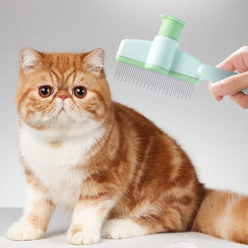 Pet Dematting Comb & Grooming Brush