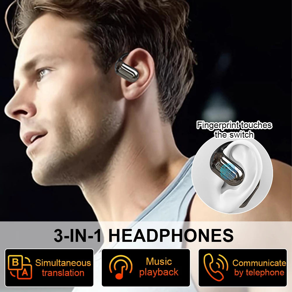 3-in-1 AI Translator Wireless Earbuds