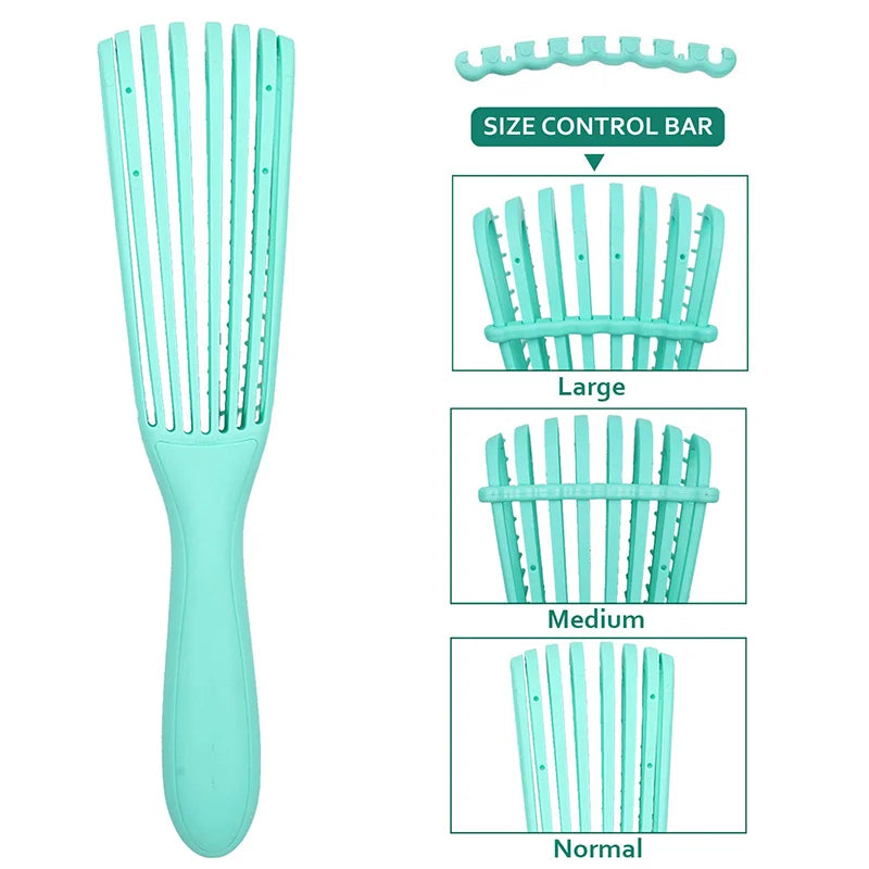 Detangling Scalp Massage Brush for Curly & Thick Hair
