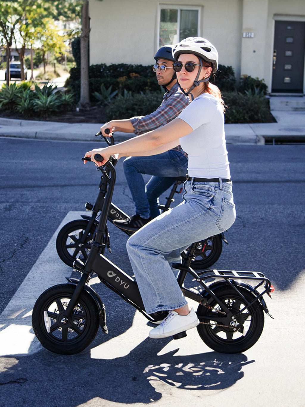 DYU C3 14-Inch Electric Bike – 500W Peak Motor, 36V 7.8Ah Battery