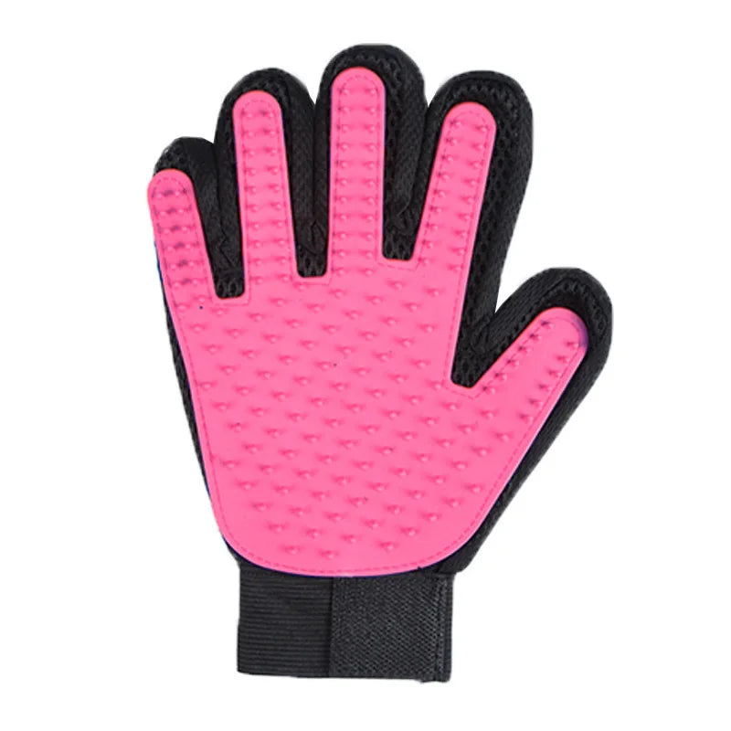 2-Sided Pet Grooming Glove – De-Shedding & Bathing Mitt