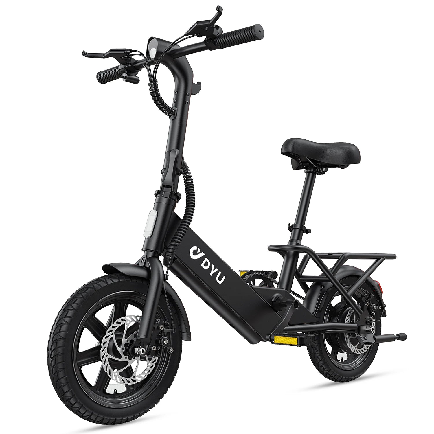 DYU C3 14-Inch Electric Bike – 500W Peak Motor, 36V 7.8Ah Battery