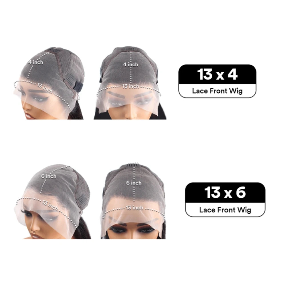Silkwave Body Wave HD Lace Front Wig – 100% Brazilian Remy Hair | 13x4 & 13x6 | 150% & 180% Density | 18-40 Inch