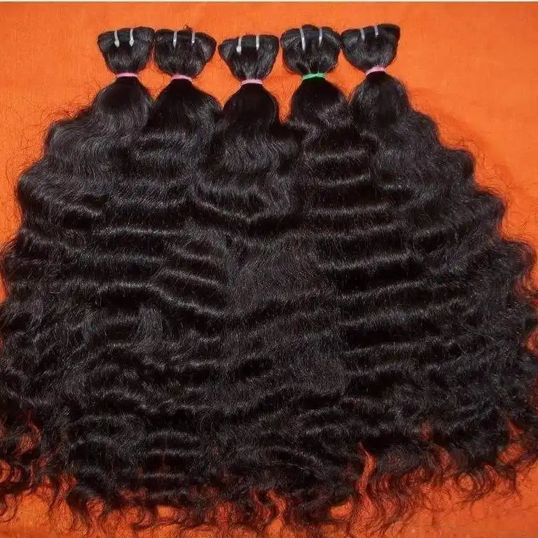 Virgin Human Hair Weft Extensions – Peruvian & Indian Remy Hair
