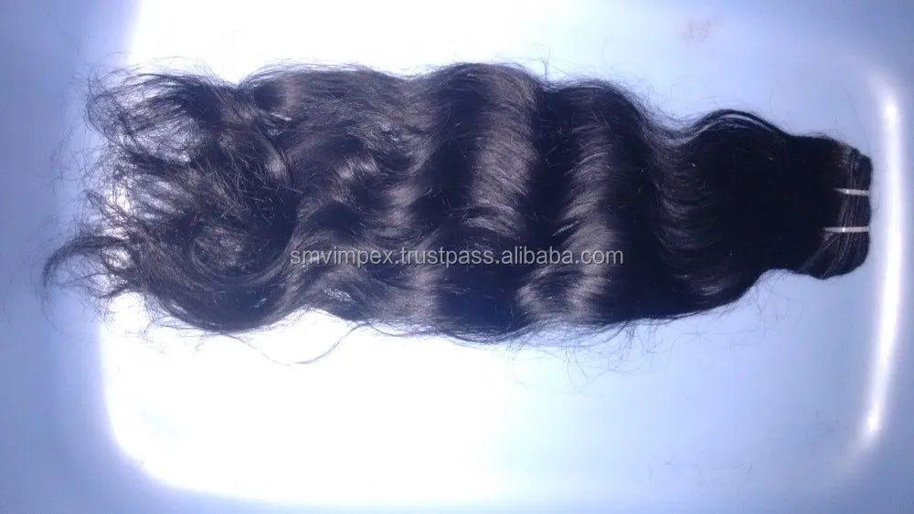 Virgin Human Hair Weft Extensions – Peruvian & Indian Remy Hair