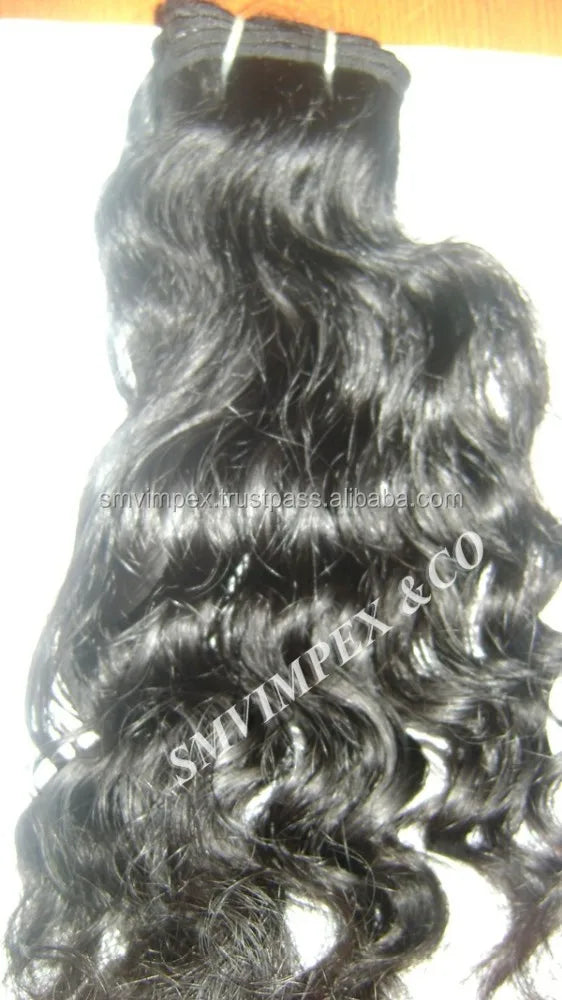 Virgin Human Hair Weft Extensions – Peruvian & Indian Remy Hair