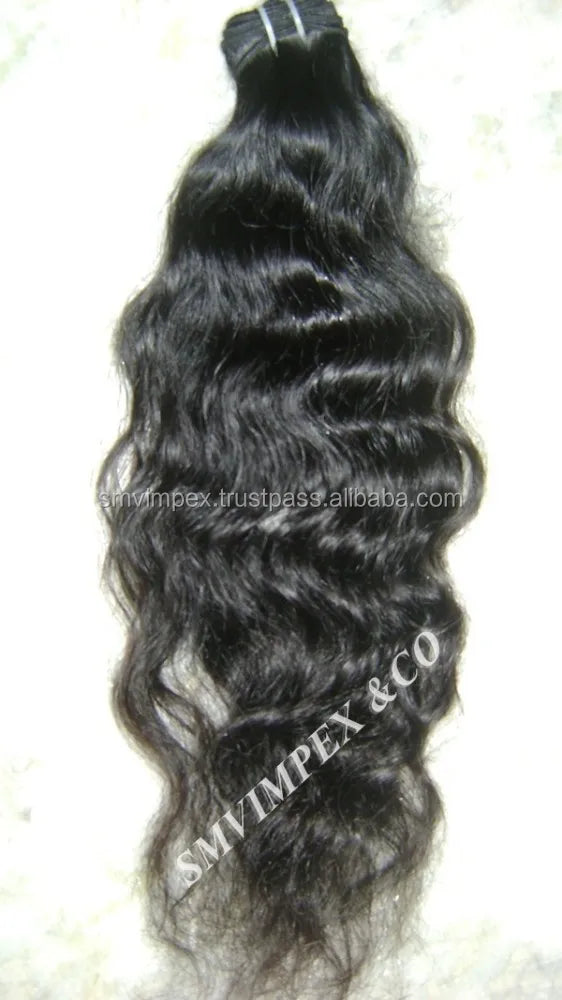 Virgin Human Hair Weft Extensions – Peruvian & Indian Remy Hair